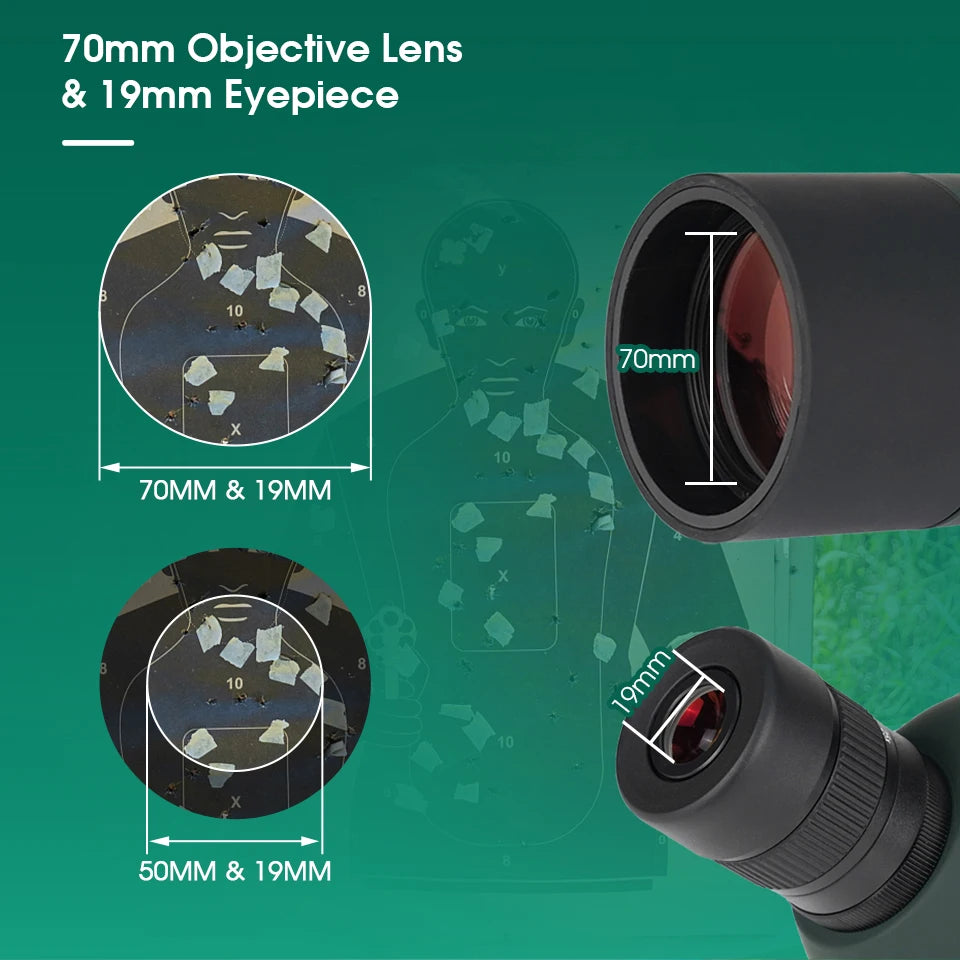 Svbony SV28 Plus Spotting Scope 50/60/70mm Zoom Telescope