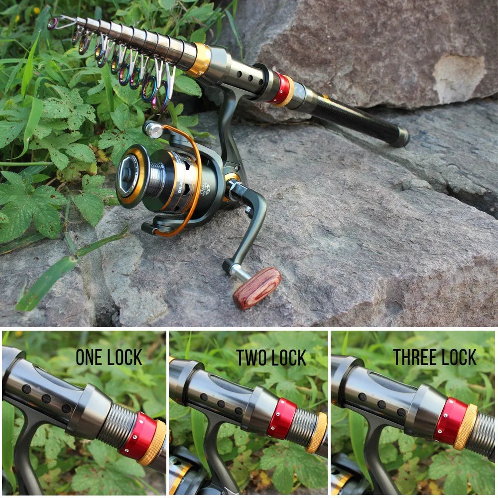 Sougayilang 1.8–3.6m Telescopic Fishing Rod