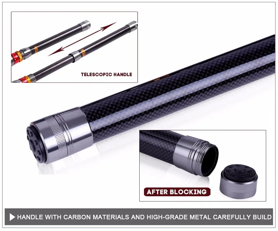 Sougayilang 1.8–3.6m Telescopic Fishing Rod