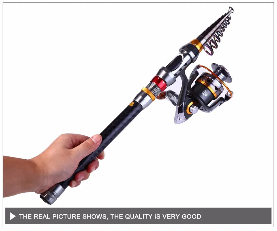 Sougayilang 1.8–3.6m Telescopic Fishing Rod