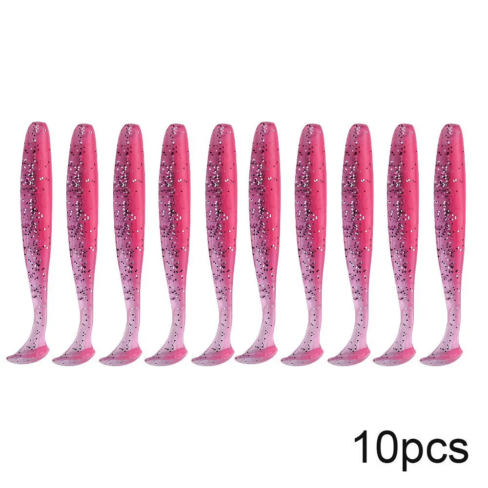 QXO Soft Worm Lures 10pcs Set