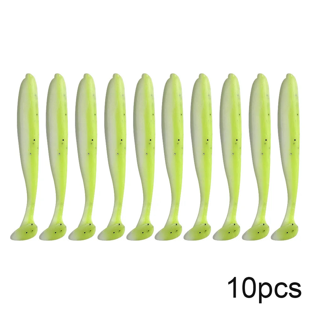 QXO Soft Worm Lures 10pcs Set