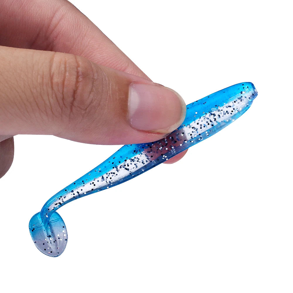 QXO Soft Worm Lures 10pcs Set