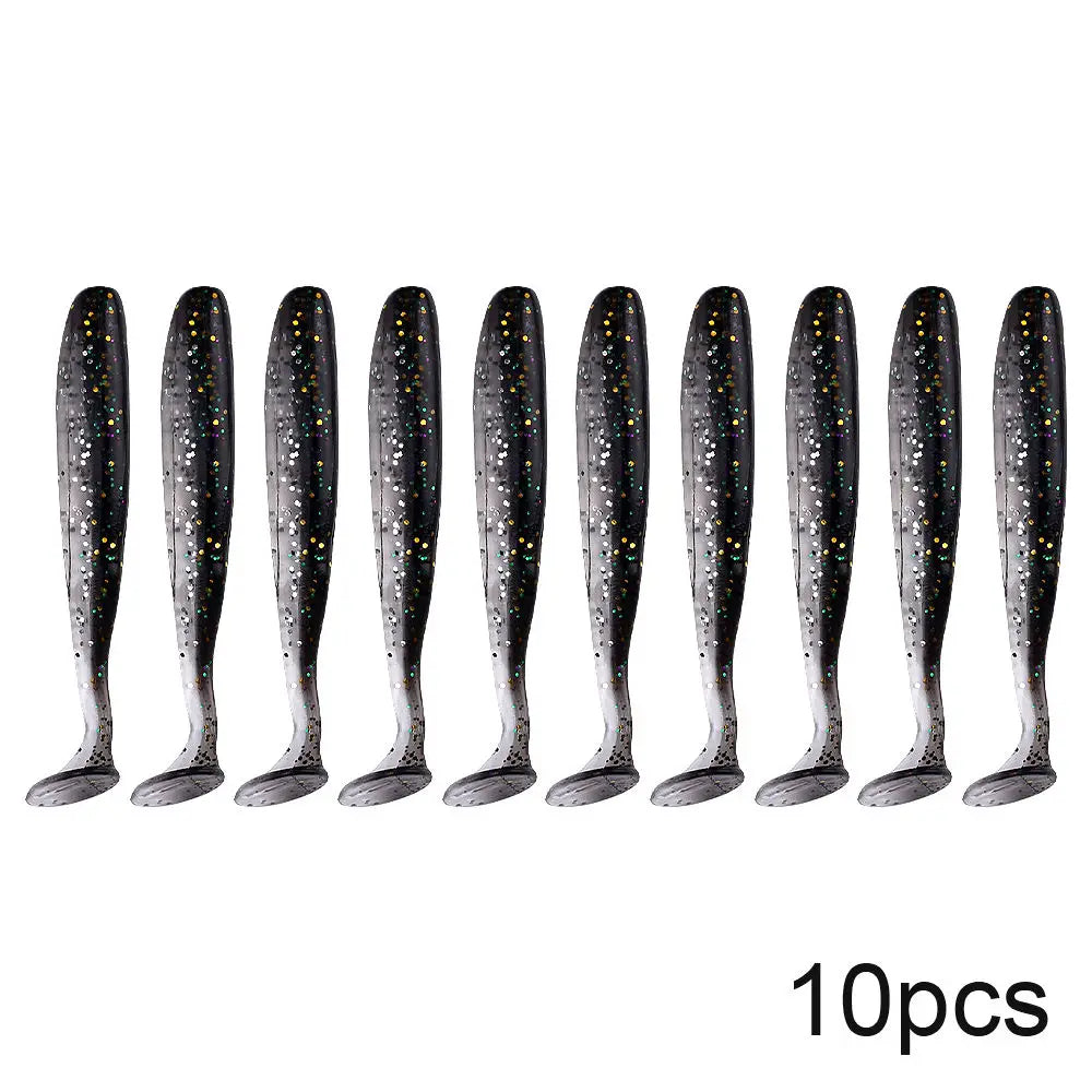 QXO Soft Worm Lures 10pcs Set