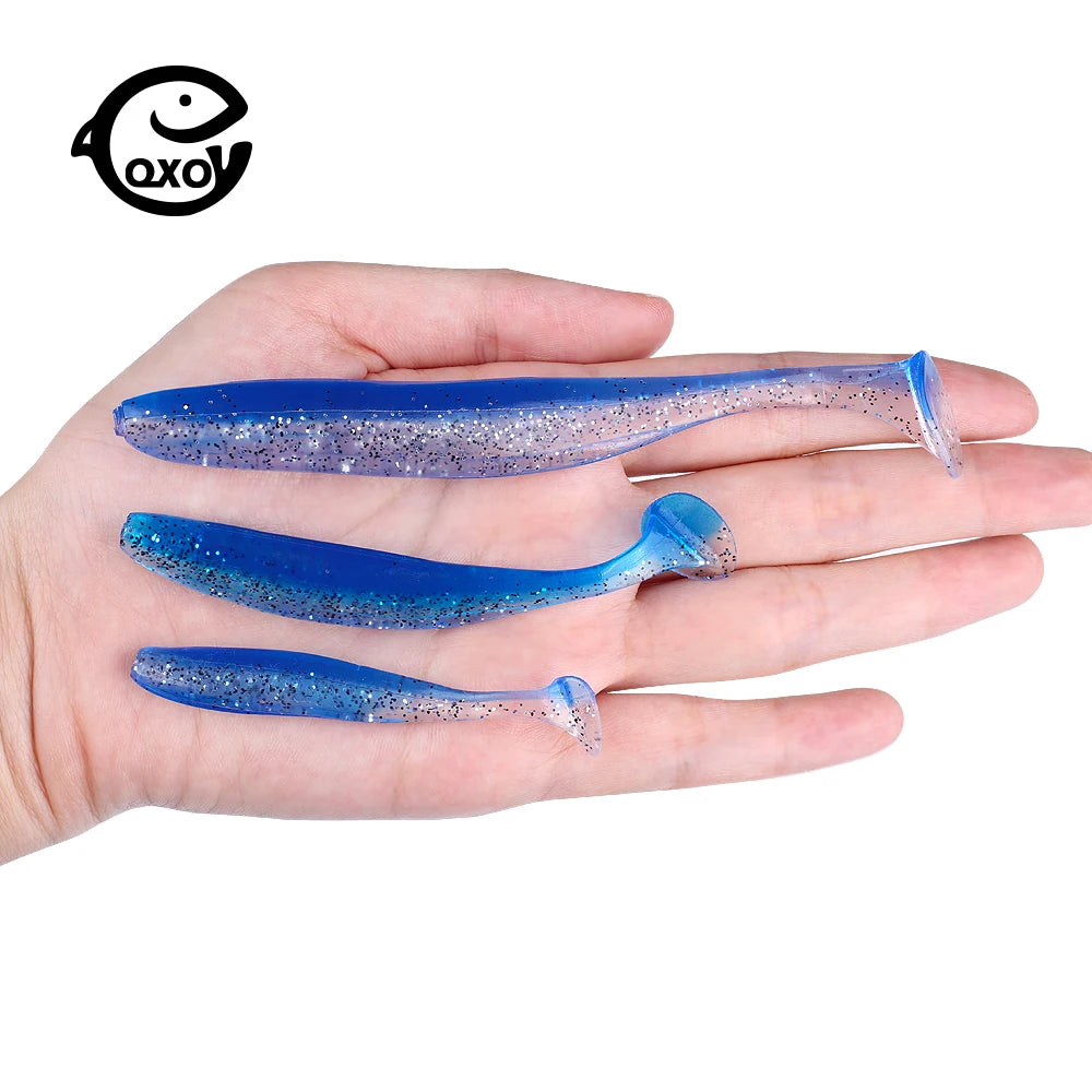 QXO Soft Worm Lures 10pcs Set