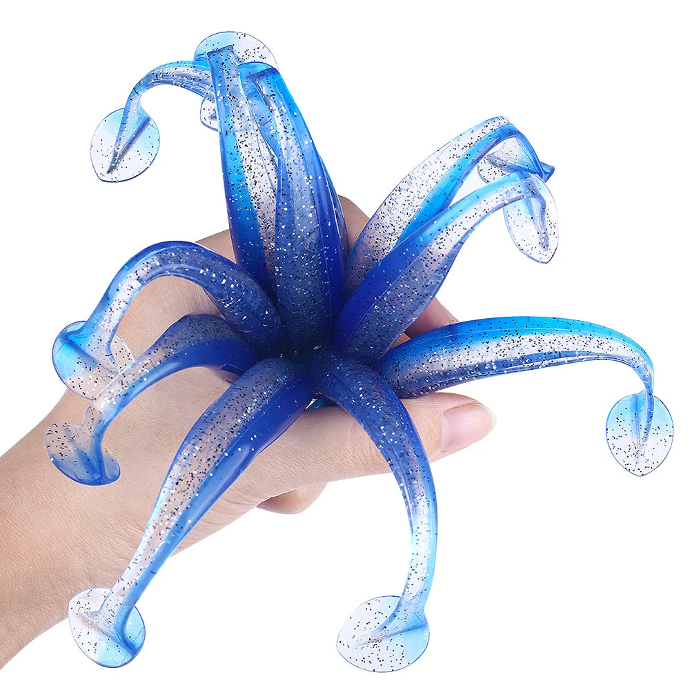 QXO Soft Worm Lures 10pcs Set