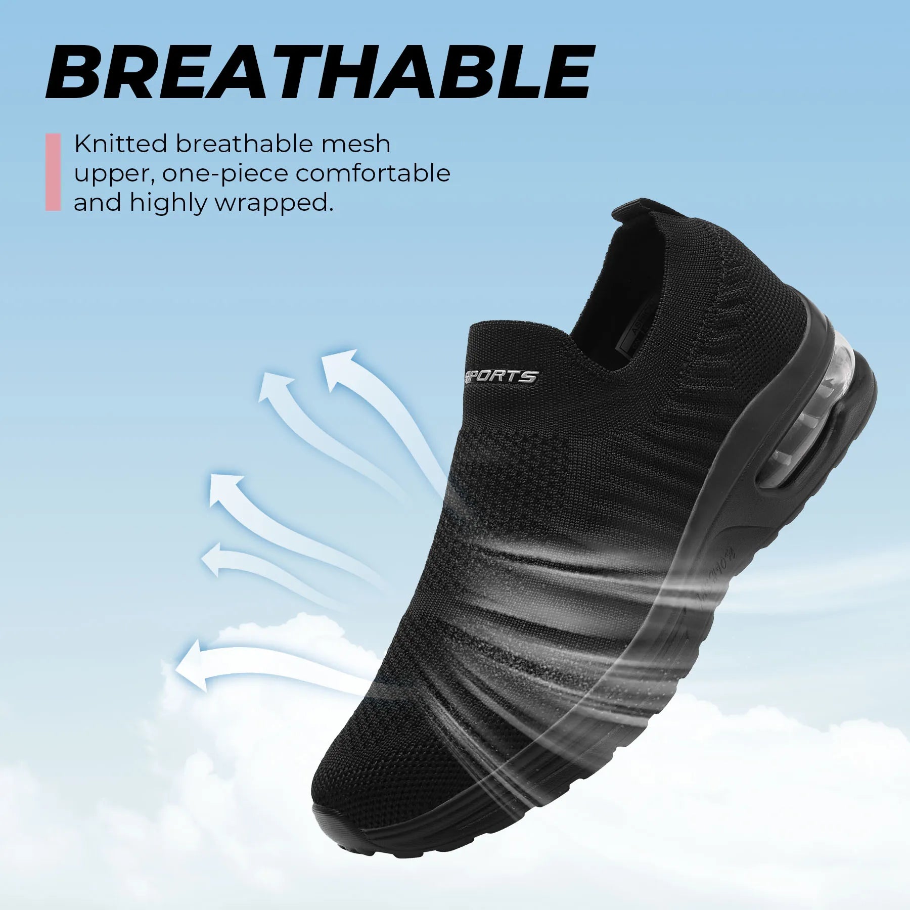 Slip-On Running Sneakers for Women