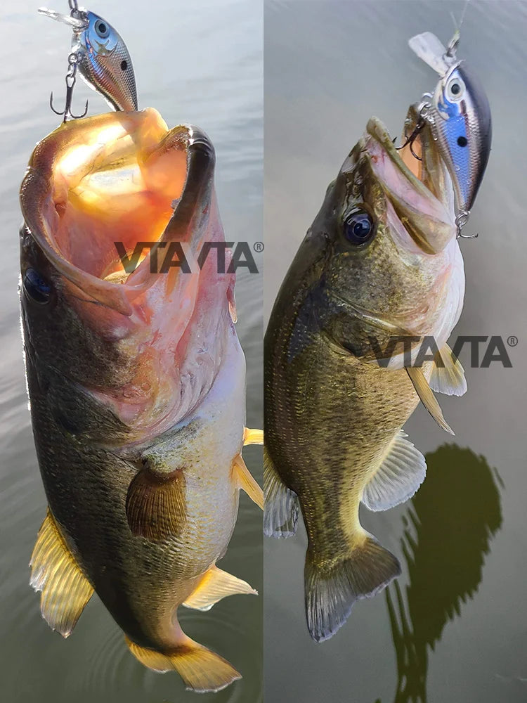 VTAVTA Crankbaits Fishing Lure 5cm/7cm Floating Wobblers