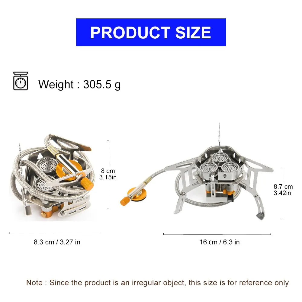 Widesea Camping Gas Stove 6800W