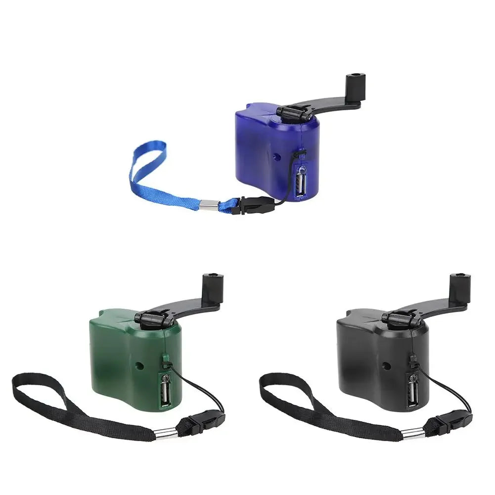 Portable Hand Crank Emergency USB Charger