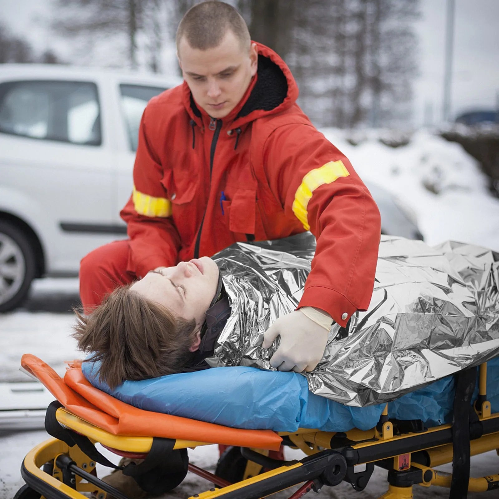 Outdoor Emergency Thermal Survival Blanket