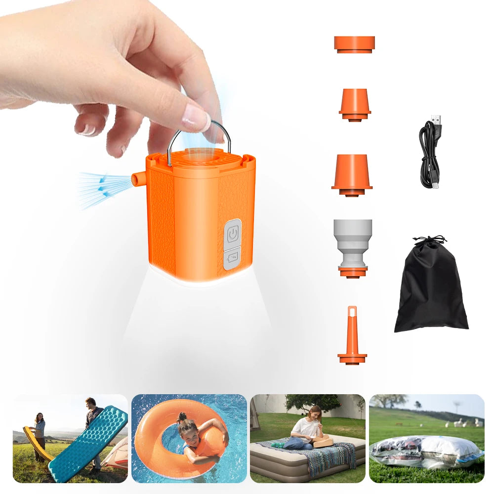 Aerogogo GIGA PUMP TINY 3-in-1 Mini Pump