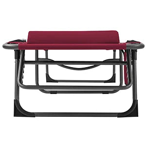 KingCamp Rollaway Folding Lounger with Pillow