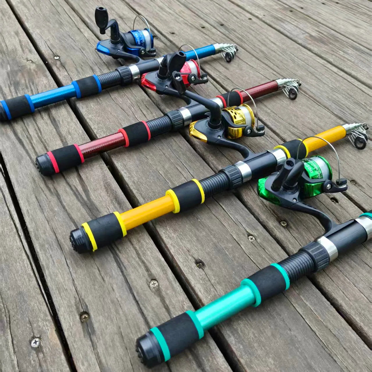 1.8m/2.1m Carbon Fiber Telescopic Fishing Rod