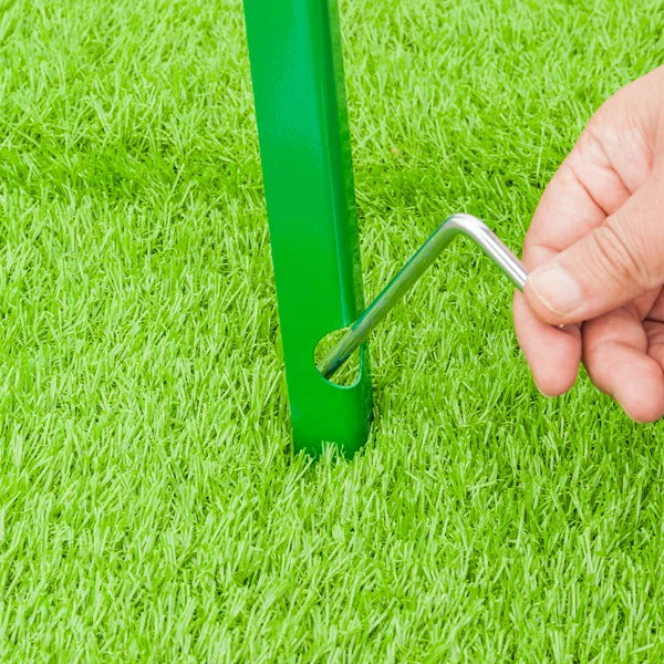 8FT Weather-Resistant Green Garden Windmill