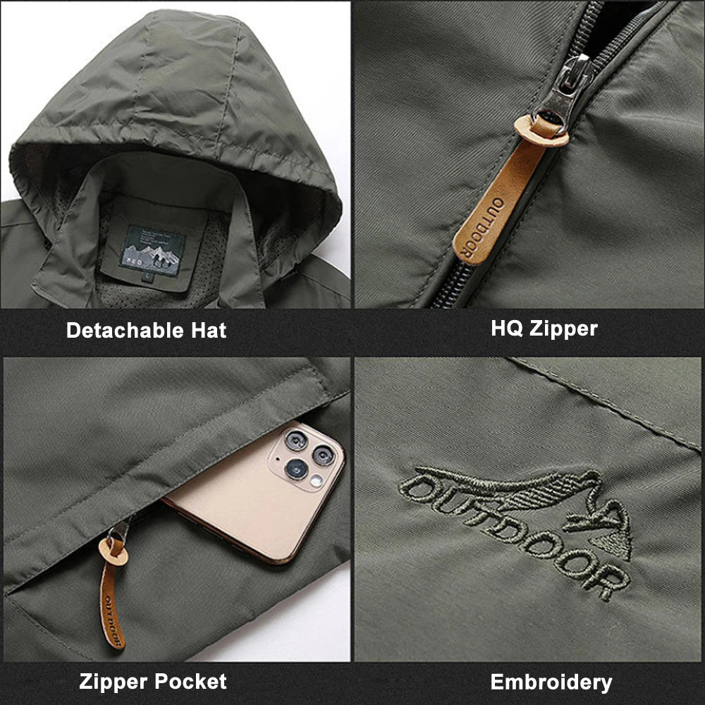 Men’s Tactical Windbreaker