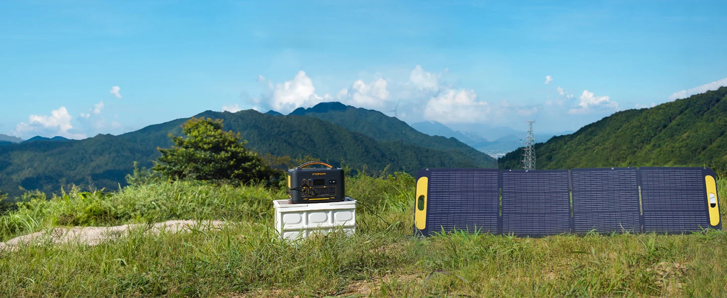 VTOMAN VS220 220W Foldable Portable Solar Panel