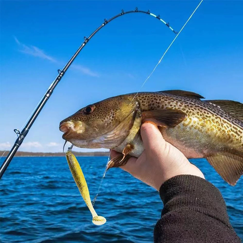 QXO Soft Worm Lures 10pcs Set