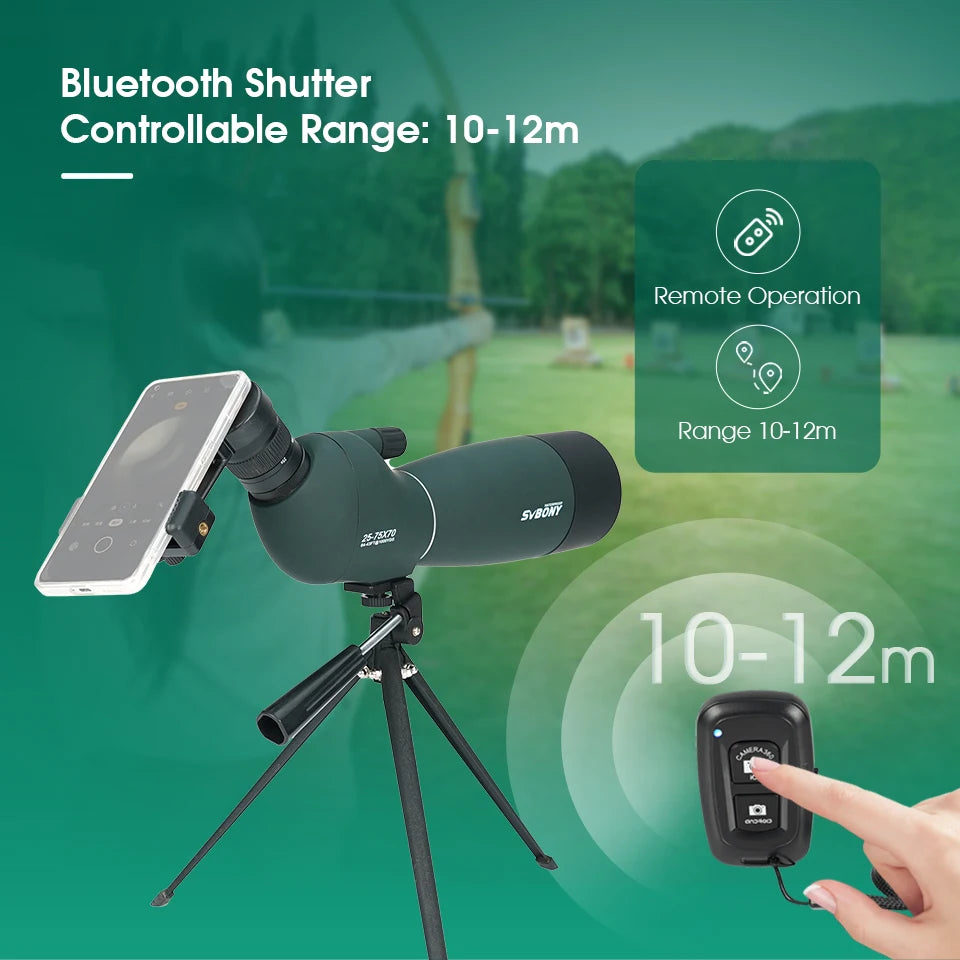 Svbony SV28 Plus Spotting Scope 50/60/70mm Zoom Telescope
