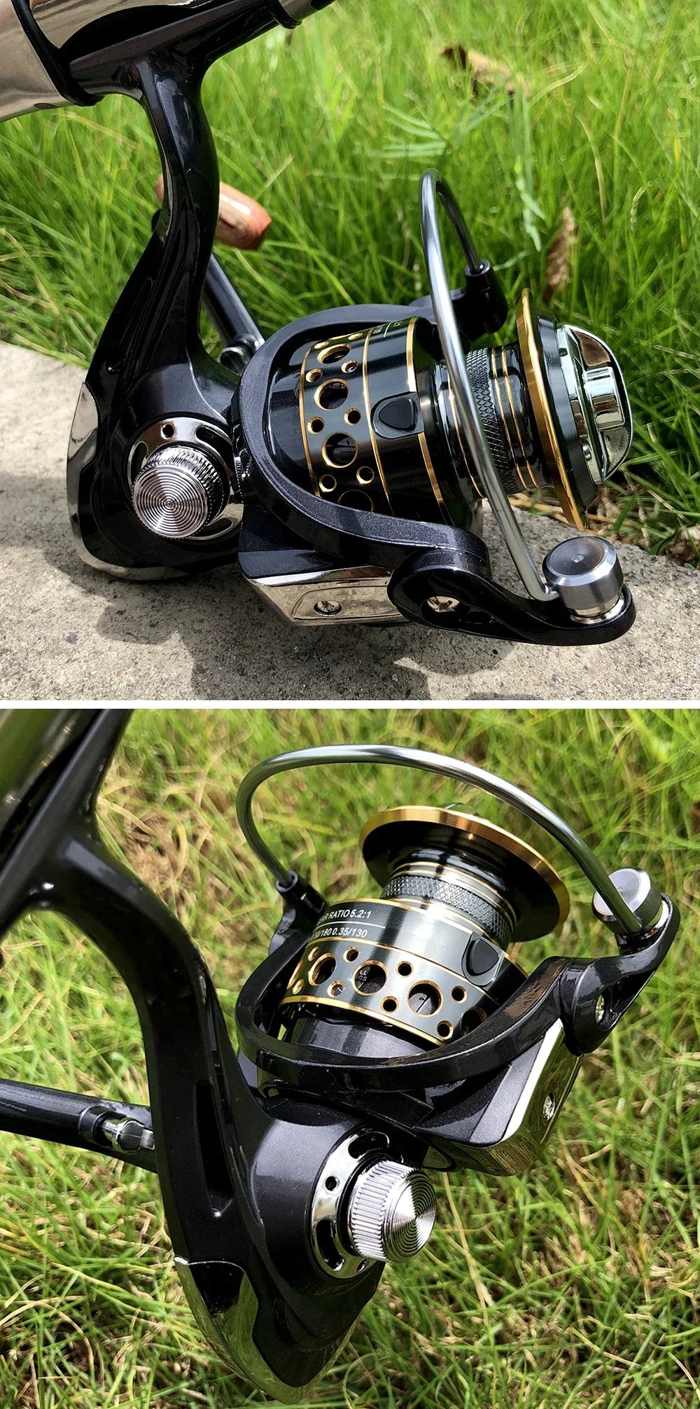 Spinning Fishing Rod & Reel Combo 1.8–3.6m