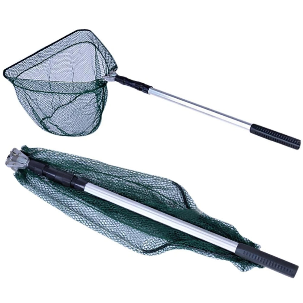 Telescopic Folding Fishing Landing Net with Aluminum Handle (190cm)
