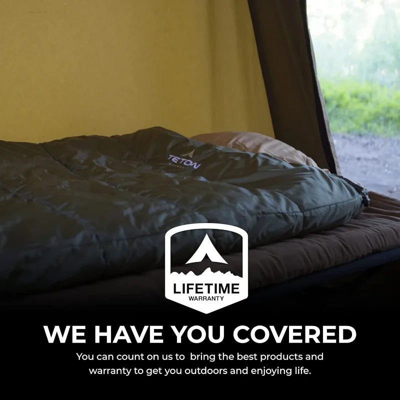 TETON Celsius XL All-Weather Sleeping Bag for Cold Weather