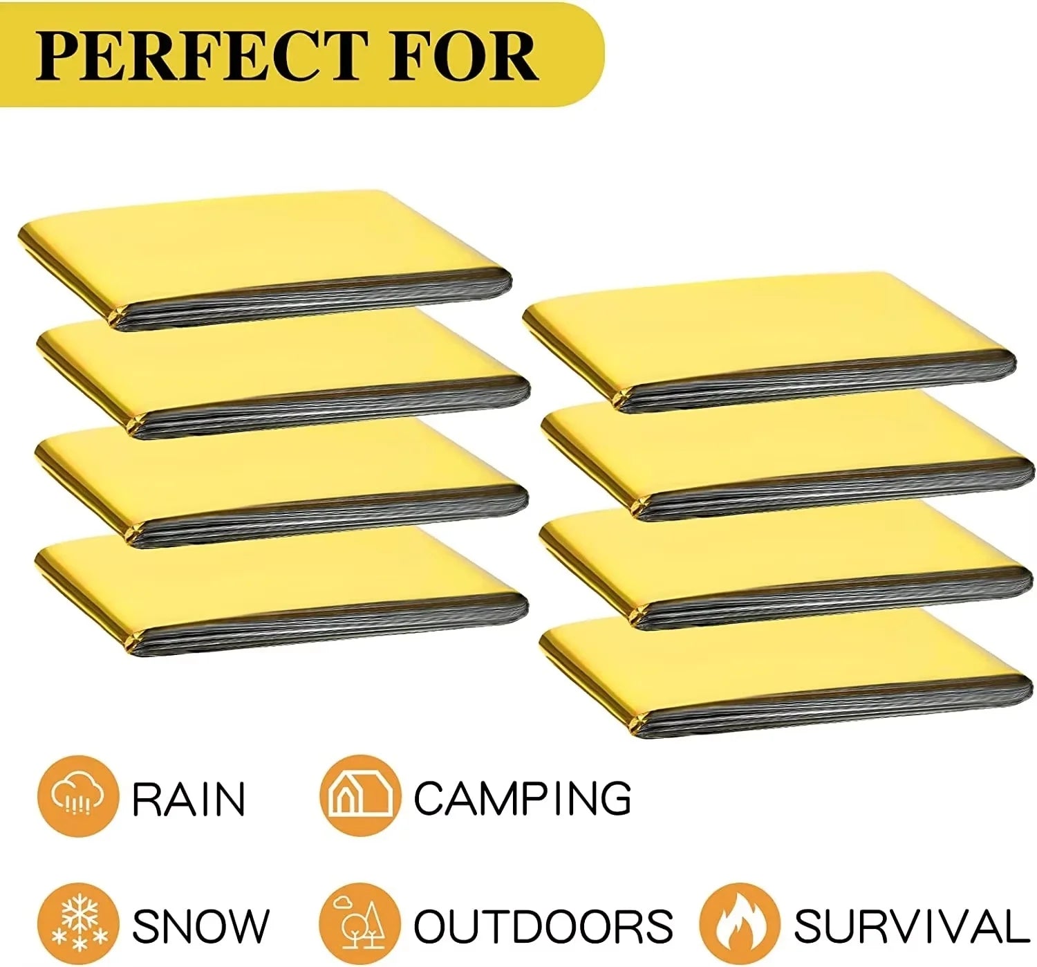 Outdoor Emergency Thermal Survival Blanket